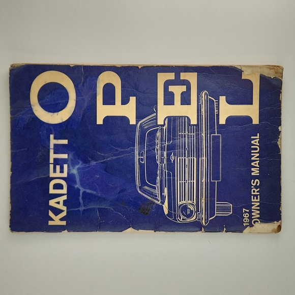 1967 Opel Kadett Owner's Manual VUC - Picture 13 of 13